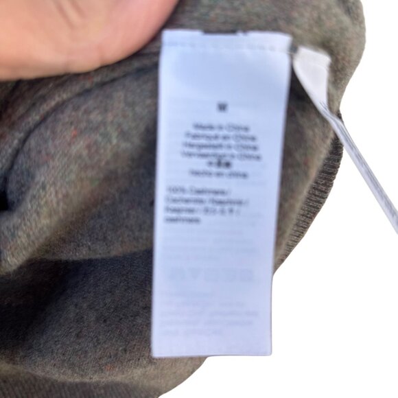 J.Crew 100% Cashmere Gray Heather Crewneck Sweater. Mens Size M - Picture 6 of 7